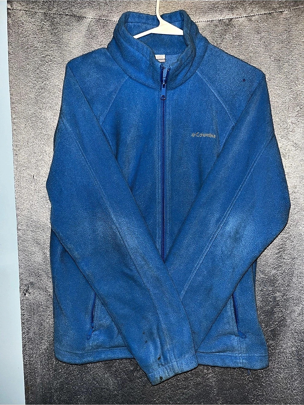 Columbia Benton Springs Full Zip Fleece Jacket Blue